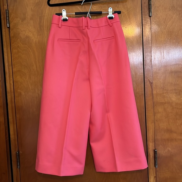 J.Crew Women's Pink Wool Culottes - Picture 2 of 4